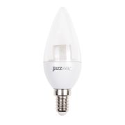 Лампа светодиодная LED 7Вт E14 теплый белый свеча прозрачная