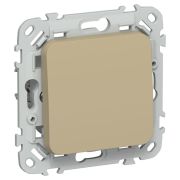 FLITE Выключатель 1-клавишный перекрестный 10А ВС71-1-0-ФлХ хаки IEK
