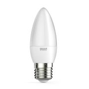 Лампа светодиодная LED 12 Вт 950 лм 3000К свеча теплый E27 AC 220В Elementary