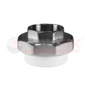 Муфта разъемная 32x1/2' ВР полипропиленовая PPR американка, белая