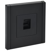 FORTE&PIANO Розетка компьютерная RJ45 кат.6 FP131 черный IEK