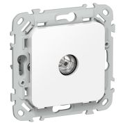 FLITE Розетка TV экранированная проходная тип M РТВм-1-1-2-ФлБ белый IEK