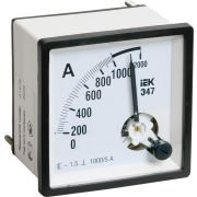 Амперметр Э47 1000/5А 72х72 AC включение через трансформатор 1.5 класс точности