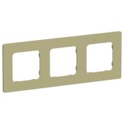 FLITE CLASSIC Рамка 3-местная РУ-3-К-ФлО оливковый IEK