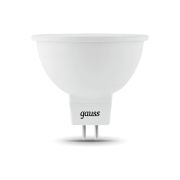 Лампа светодиодная LED 5 Вт 530 лм 6500К софит MR16 холодный GU5.3 AC 220В Black